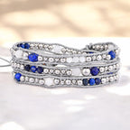 Celestial Lapis Protection Wrap Bracelet