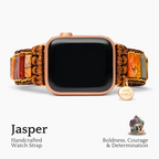 Delicate Picasso Jasper Apple Watch Strap
