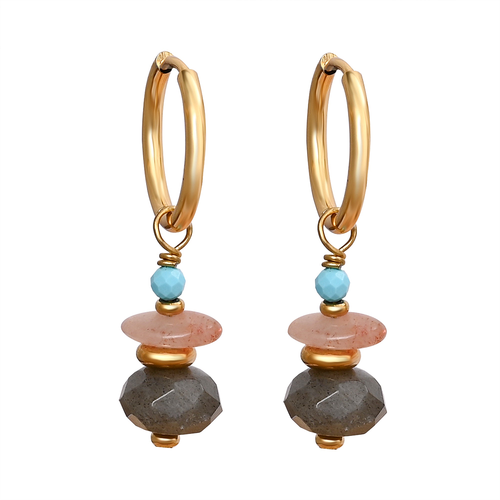 Aurora Labradorite Earrings