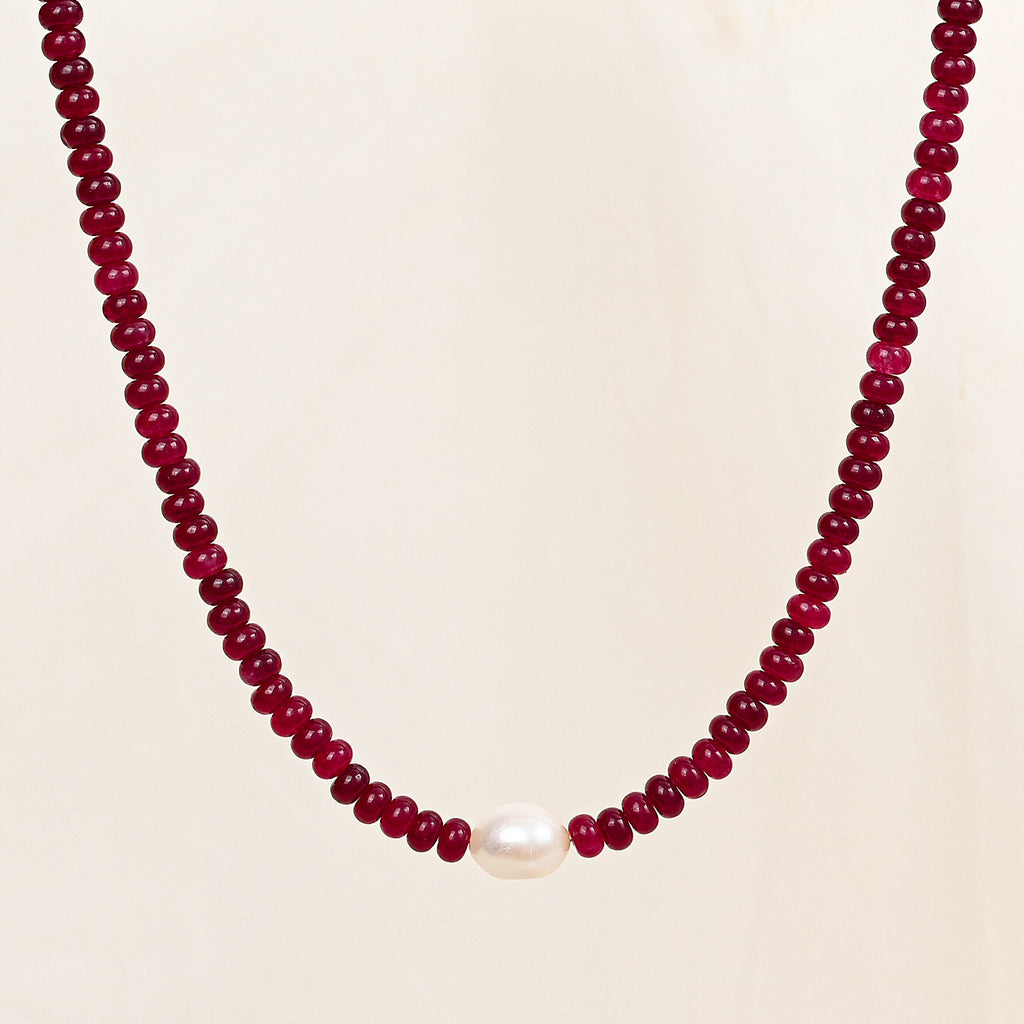 Jade Pearl Harmony Necklace