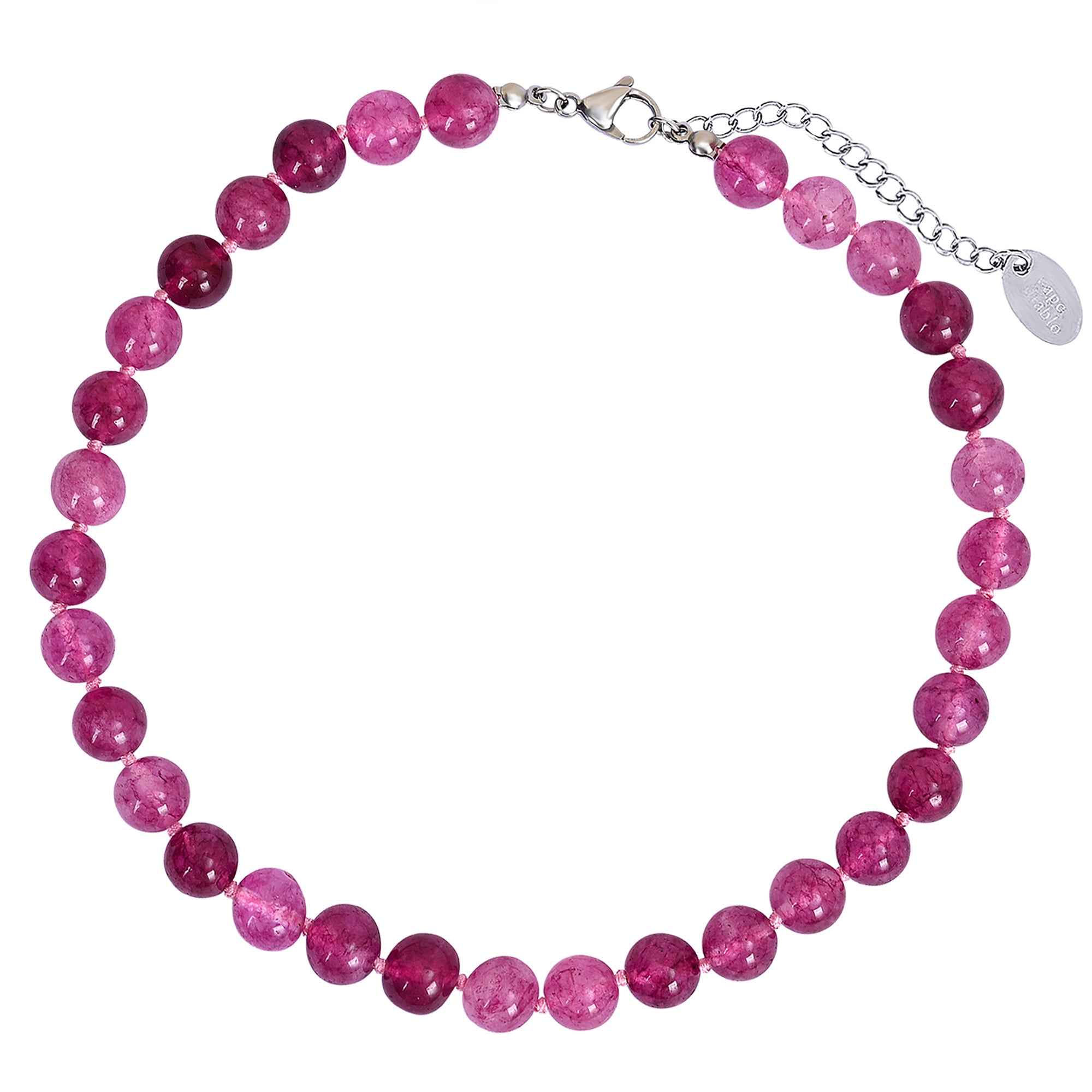 Radiant Rose Quartz Choker Necklace