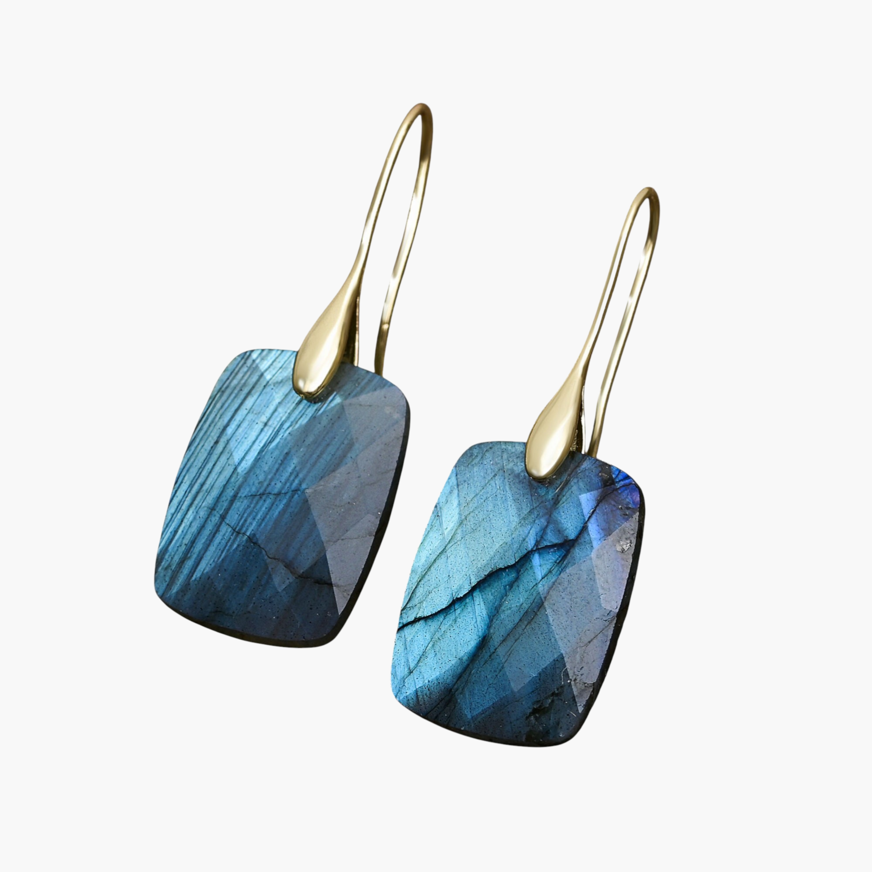 Labradorite Glow Drops Earrings