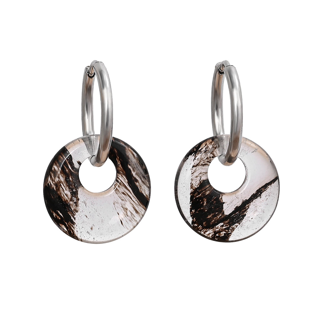 Eclipse Quartz Earrings