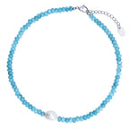 Jade Blossom Pearl Necklace