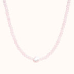 Rose Glow Pearl Necklace