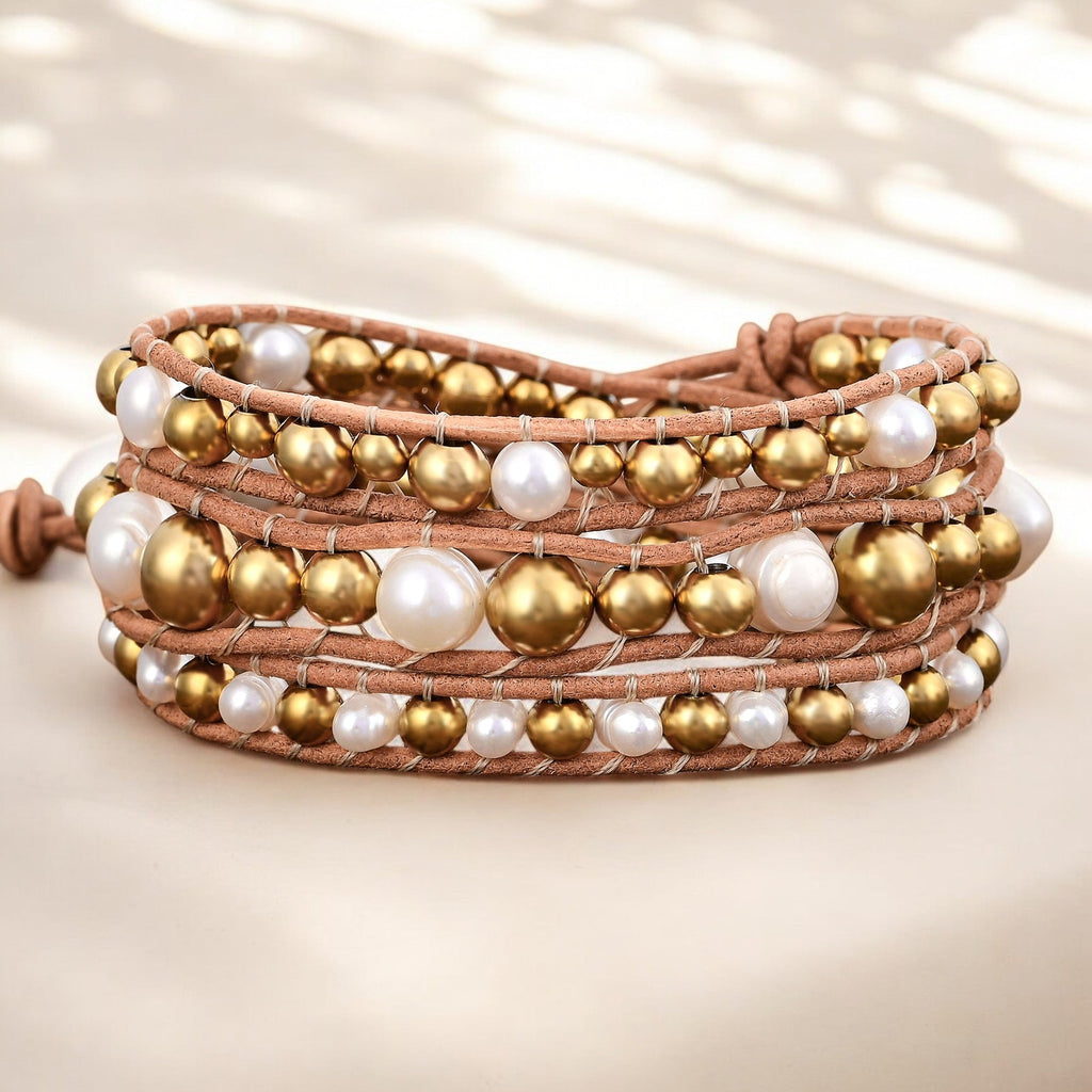 Pearl Bliss Wrap Bracelet