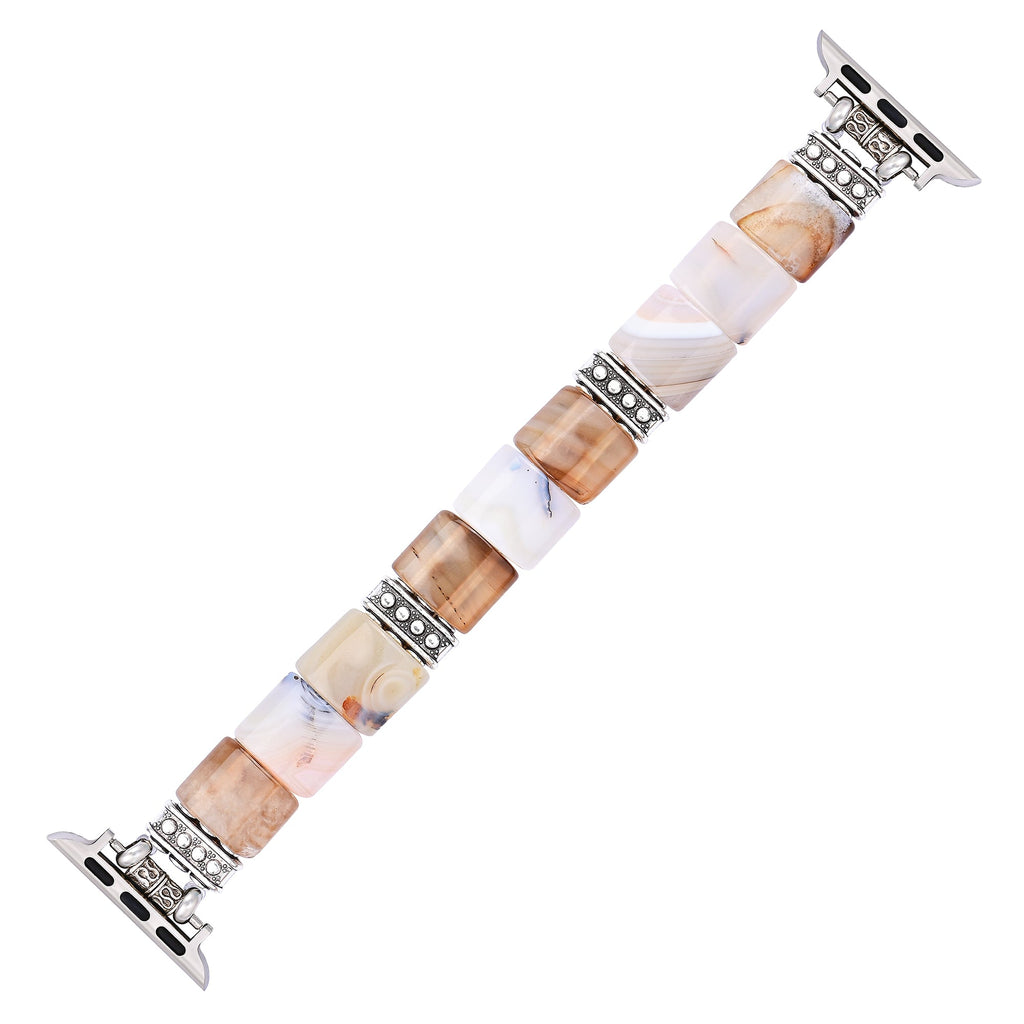 Sacred Sands Agate Stretch Apple Watch Strap