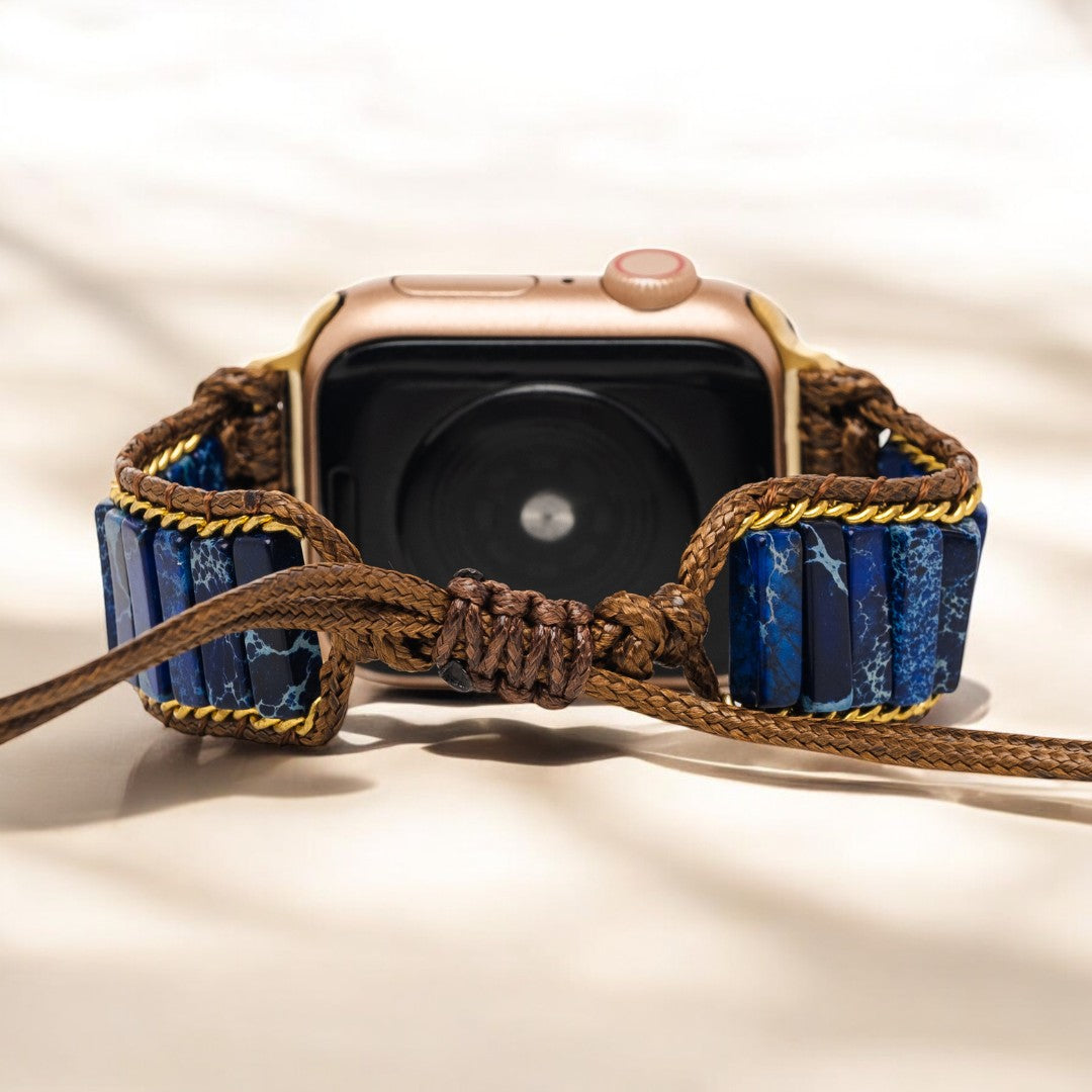 Azure Lapis Lazuli Apple Watch Strap