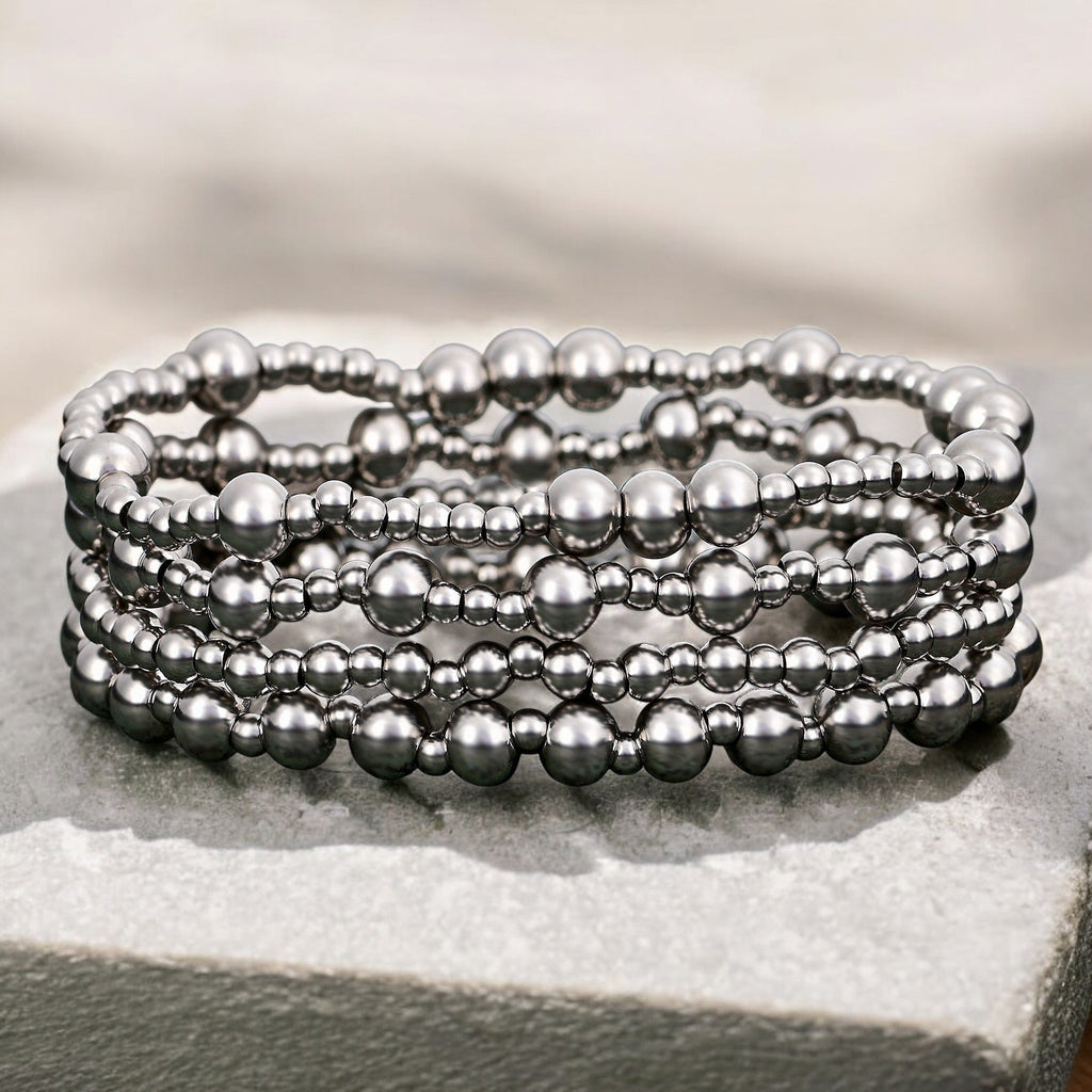 Platinum Demure Bracelet Set