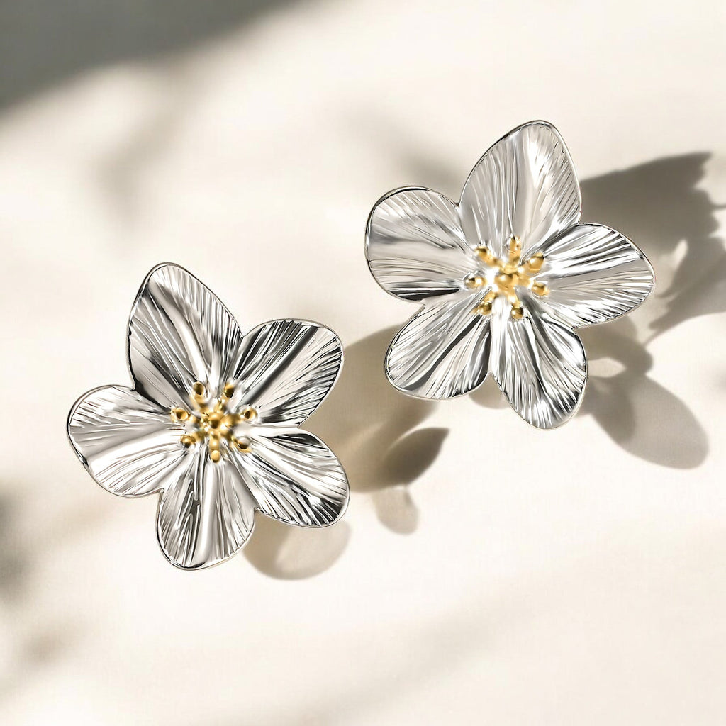 Blossom Radiance Stud Earrings