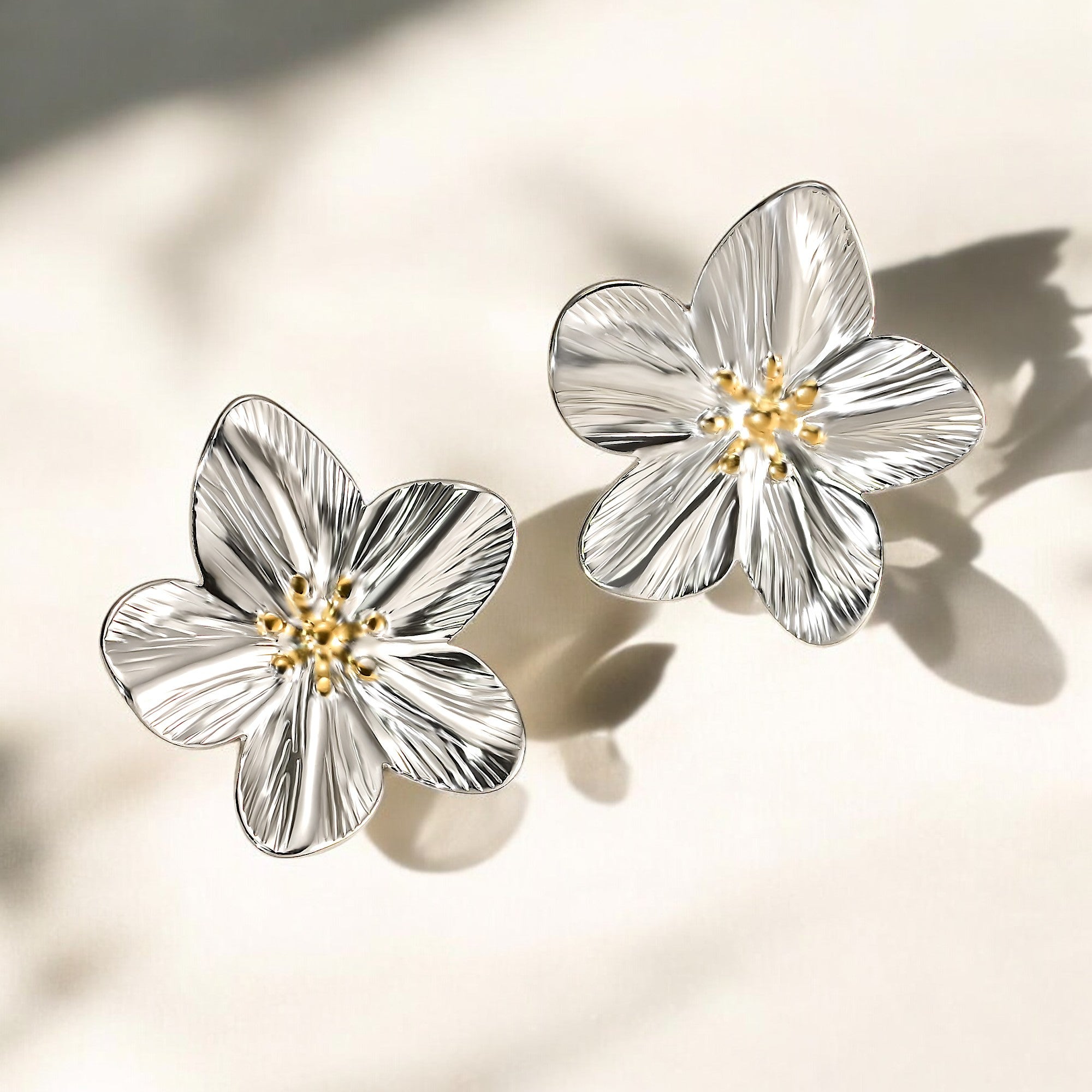 Blossom Radiance Stud Earrings