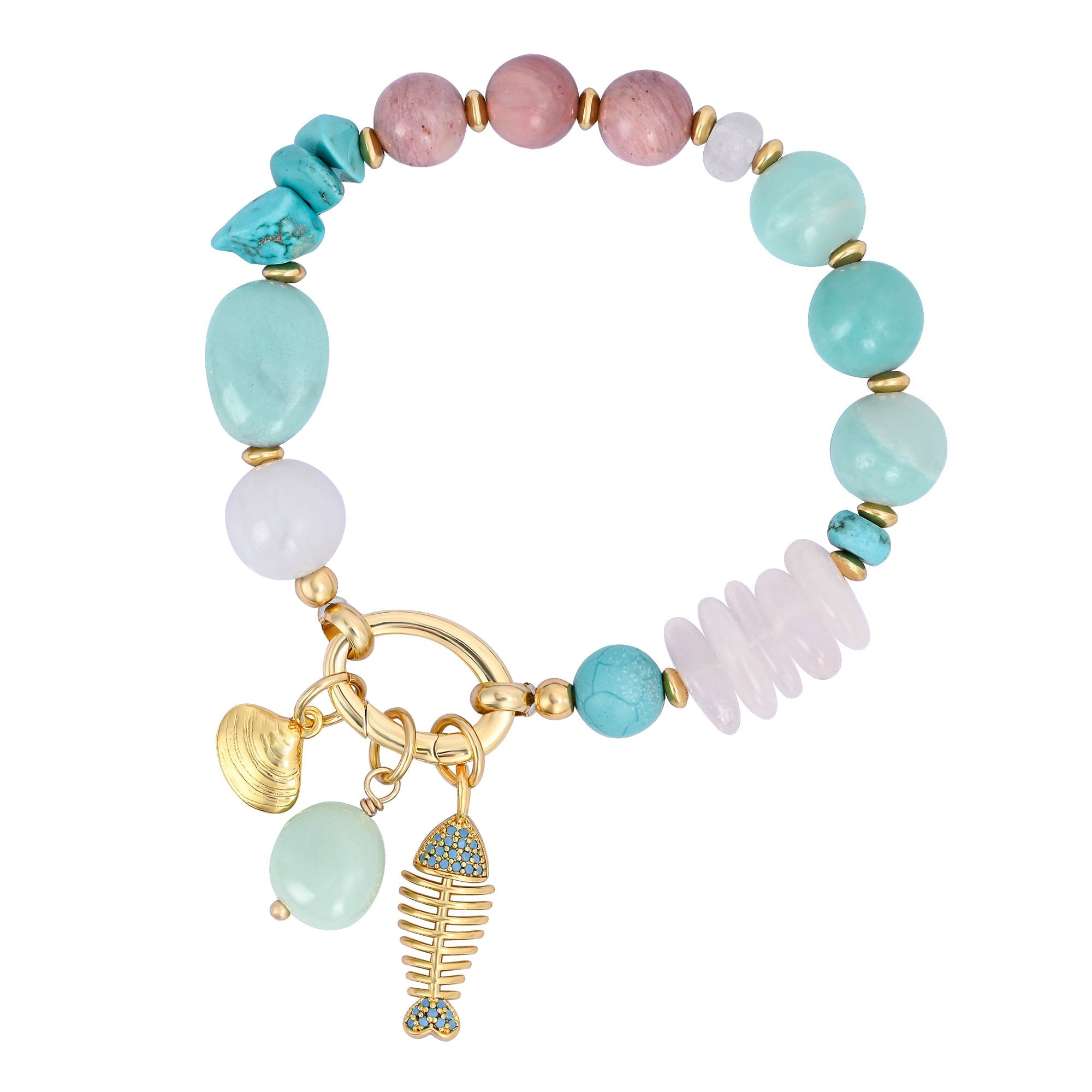 Amazon Wave Charm Bracelet