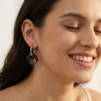 Eclipse Quartz Earrings