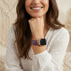Healing Amethyst Protection Stretch Apple Watch Strap
