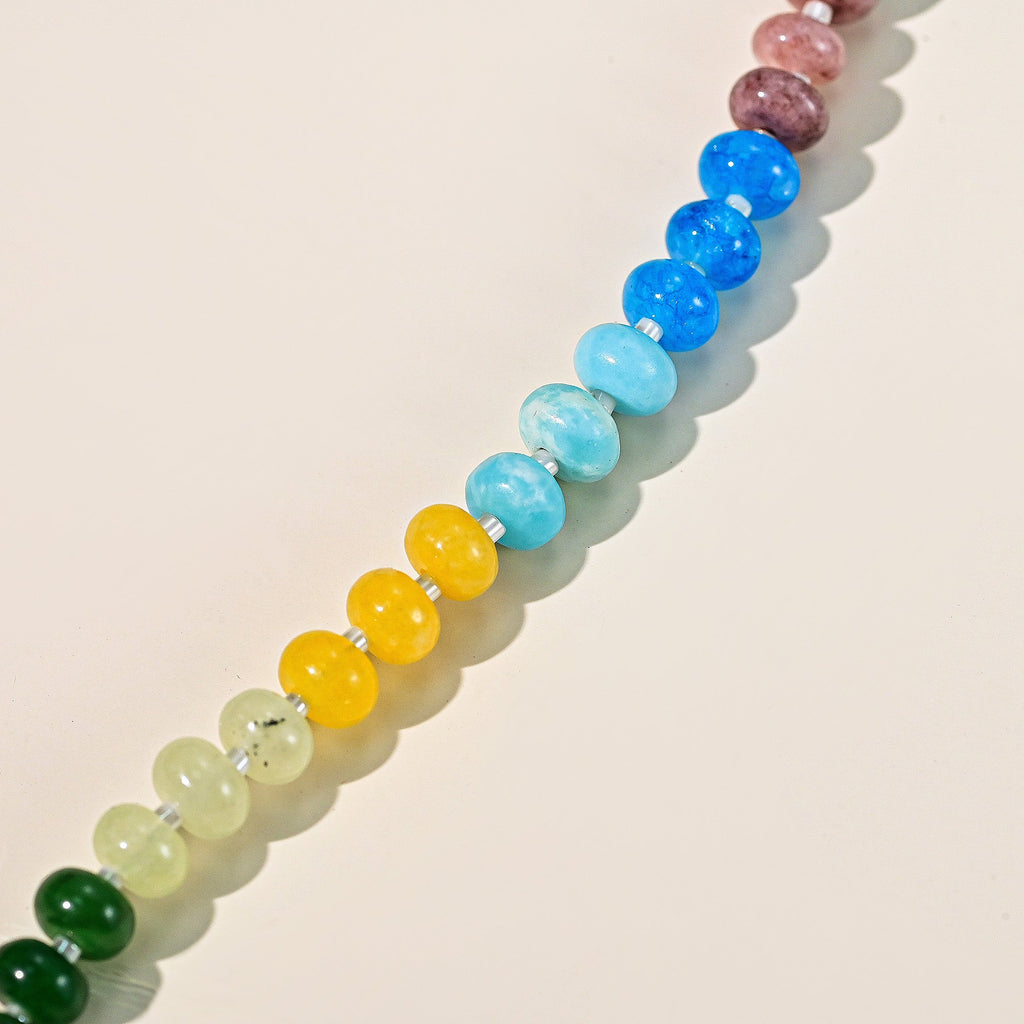 Sunrise Charm Stone Necklace