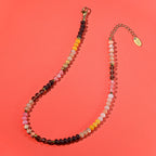 Amber Bloom Stone Necklace
