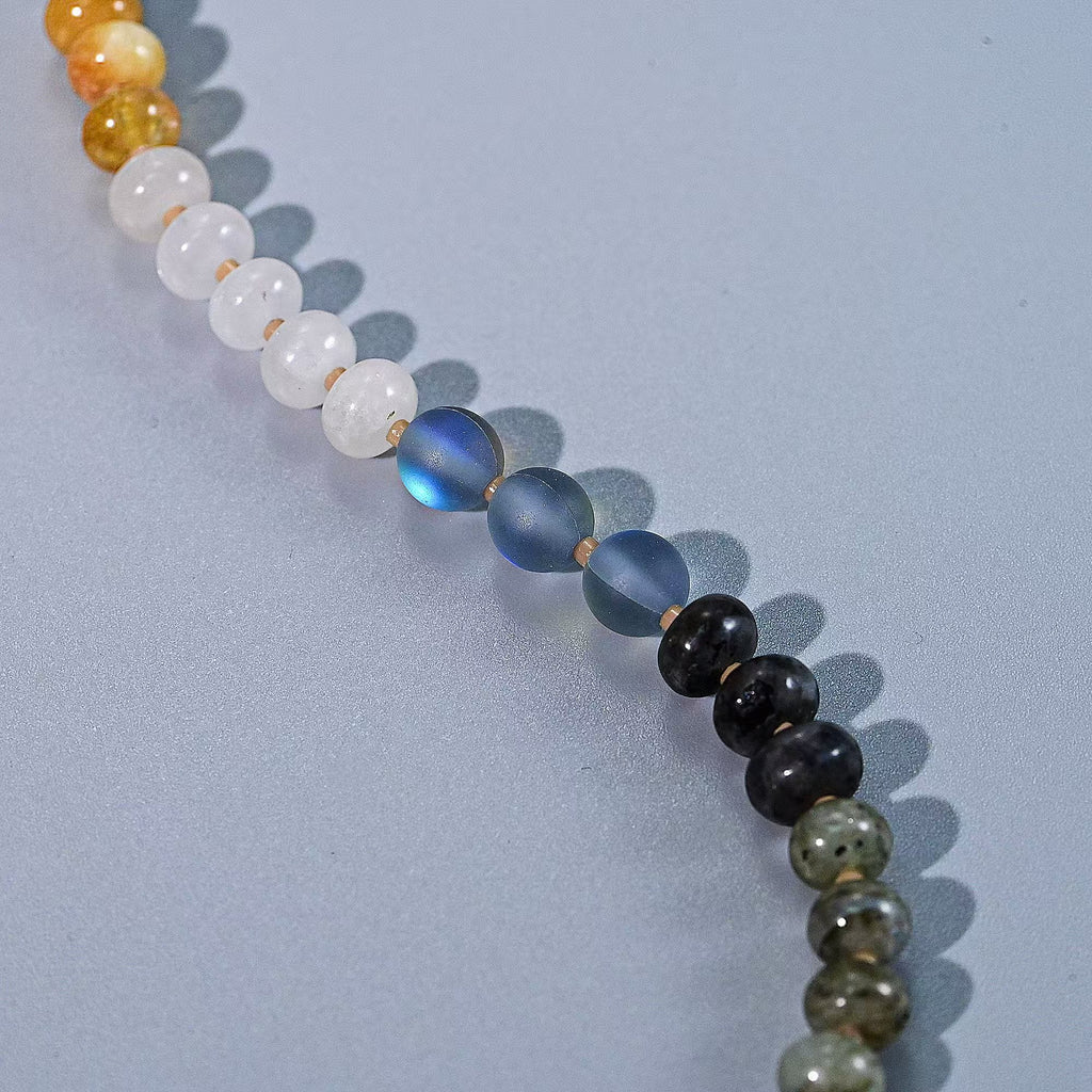 Tropical Earth Stone Necklace