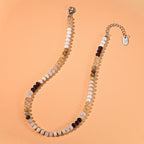 Golden Sand Stone Necklace