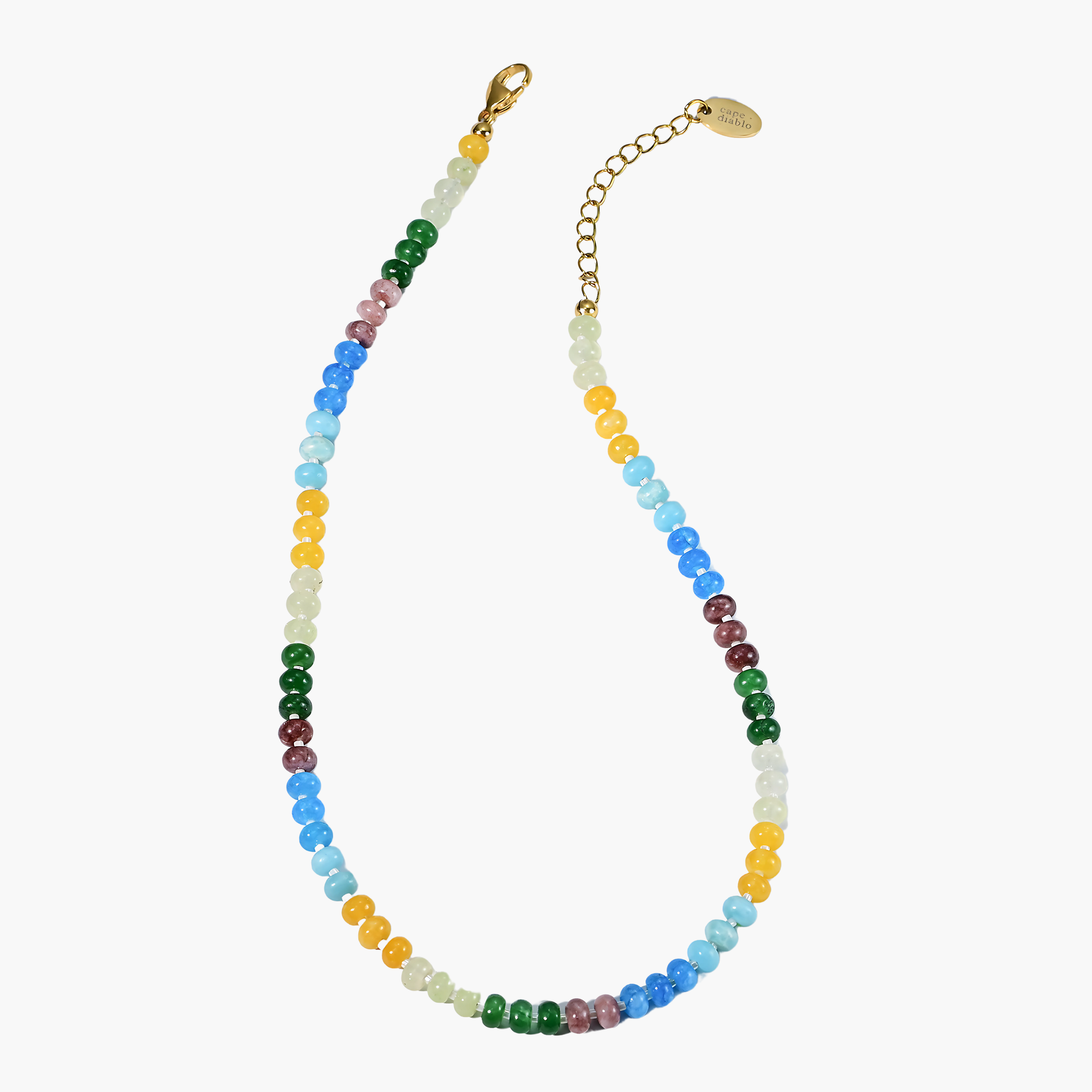 Sunrise Charm Stone Necklace