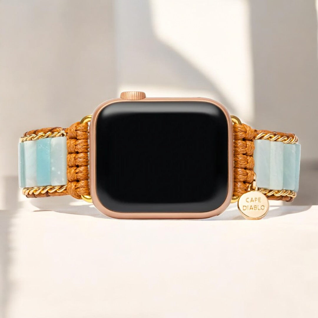 Amazonite Protection Apple Watch Strap