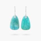 Amazonite Protection Drop Earrings - Luulink