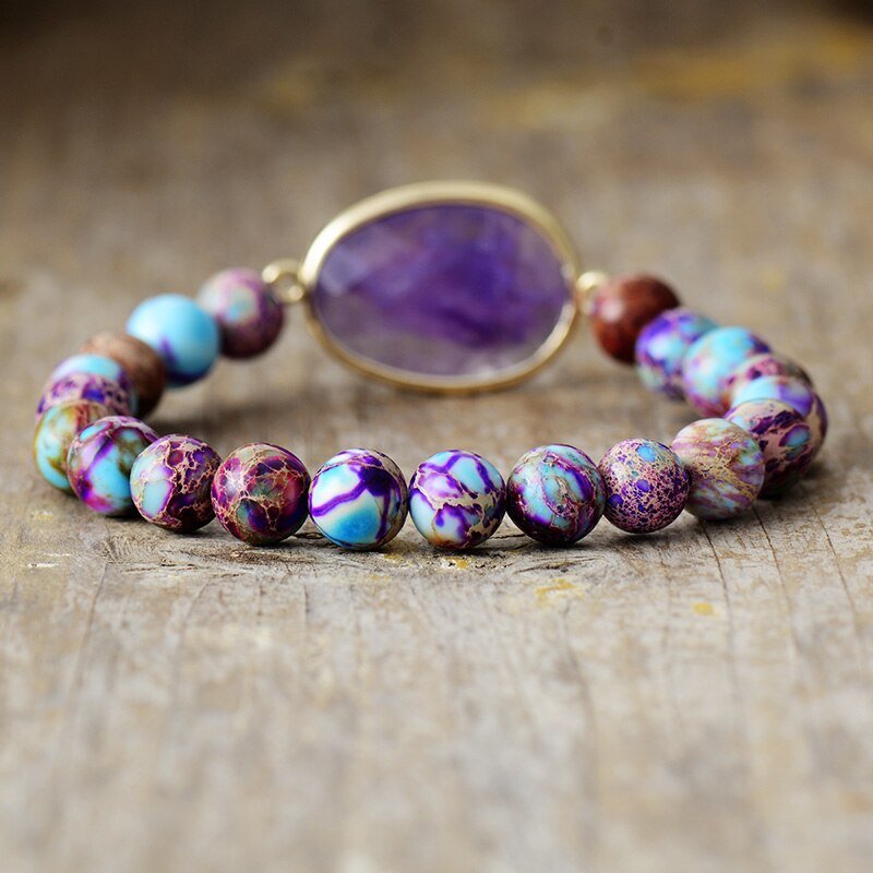 Amethyst Euphoria Bracelet - Luulink