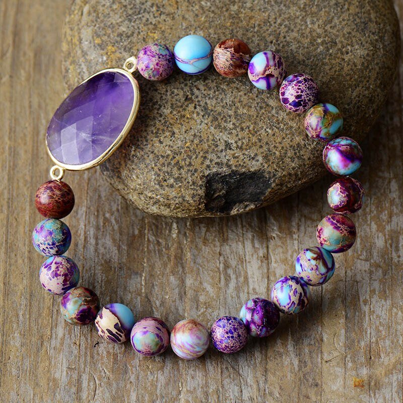 Amethyst Euphoria Bracelet - Luulink