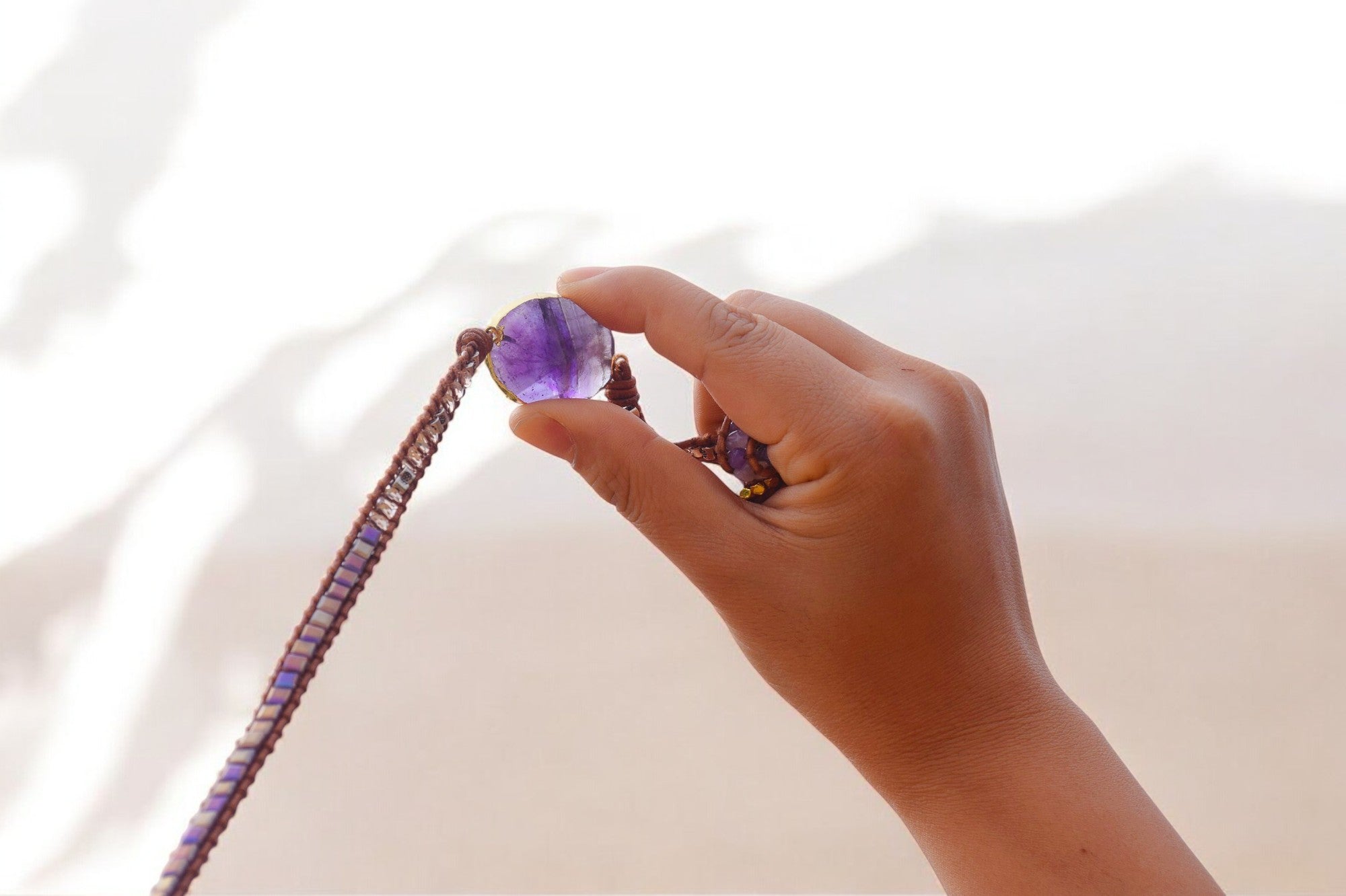 Amethyst Imperial Wrap Bracelet