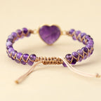 Amethyst Love Bracelet - Luulink