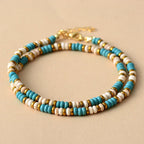 Beaded Harmony Choker Necklace - Luulink