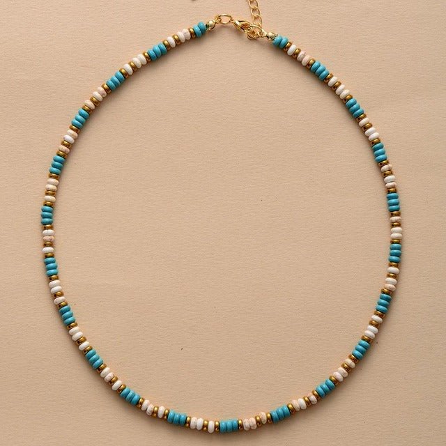 Beaded Harmony Choker Necklace - Luulink