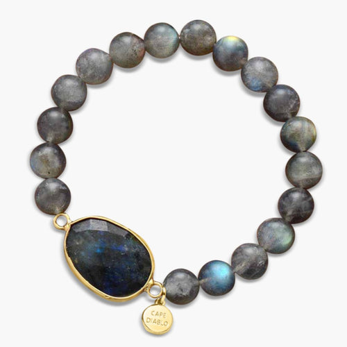 Blue Labradorite Gemstone Bracelet - Luulink