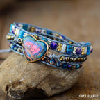 Blue Love Protection Wrap Bracelet - Luulink