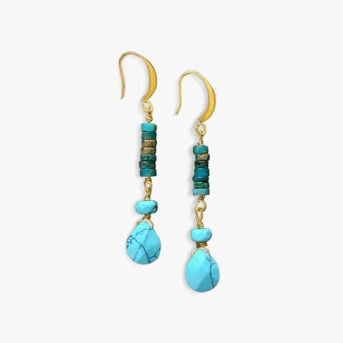 Blue Ocean Earrings - Luulink