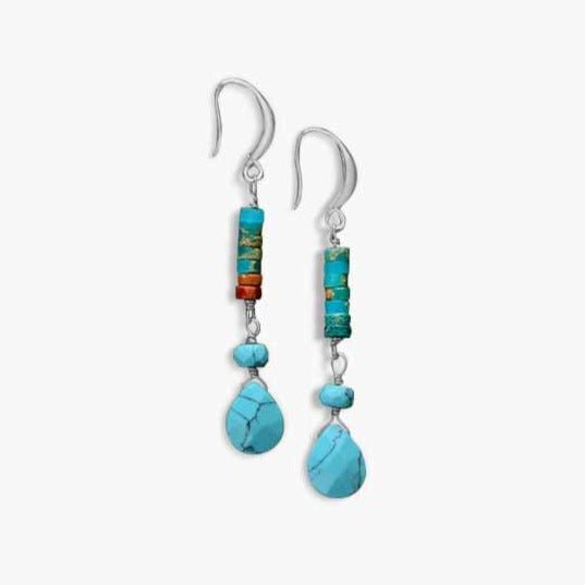Blue Ocean Earrings - Luulink