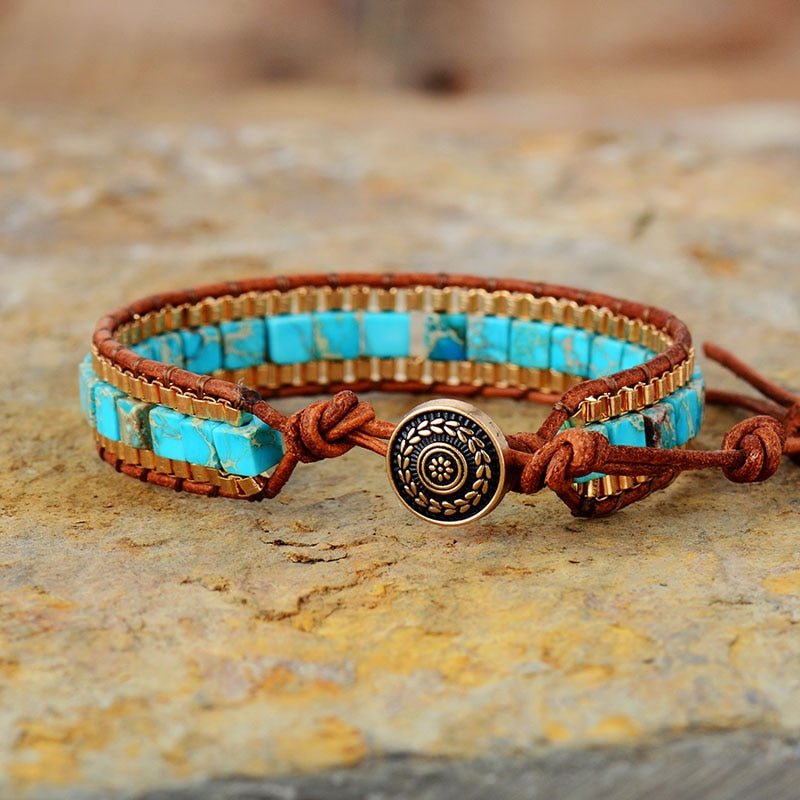 Bohemian Jasper Bracelet - Luulink