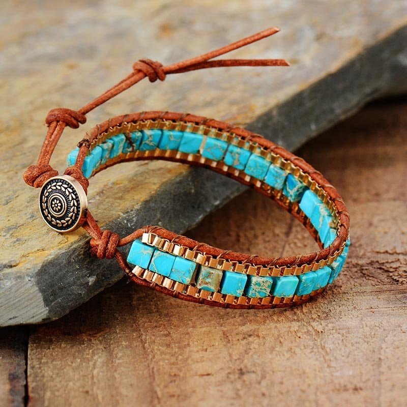 Bohemian Jasper Bracelet - Luulink