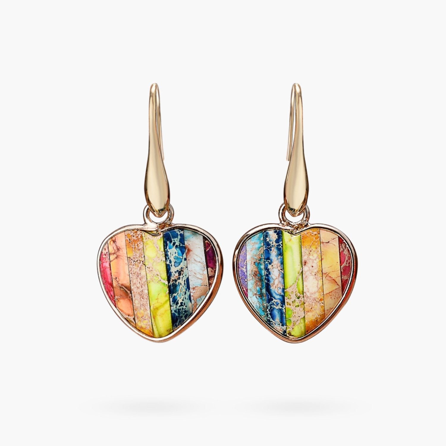 Chakra Heart Energy Earrings - Luulink