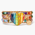 Chakra Love Rainbow Wrap Bracelet - Luulink