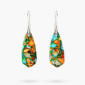 Coral Jasper Earrings - Luulink