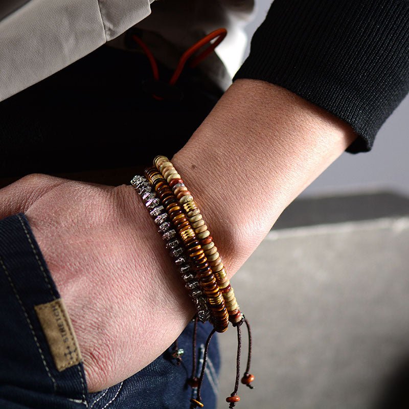 Couple's Protection Braided Bracelet - Luulink