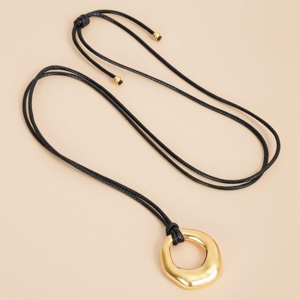 Organic Ring Necklace