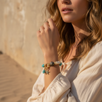 Turquoise Tide Charm Bracelet