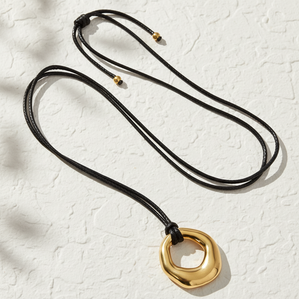 Organic Ring Necklace