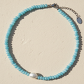 Jade Blossom Pearl Necklace