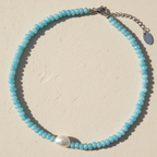 Jade Blossom Pearl Necklace