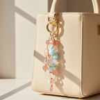 Rose Quartz Harmony Bag Charm