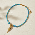 Ocean Voyage Fish Charm Necklace