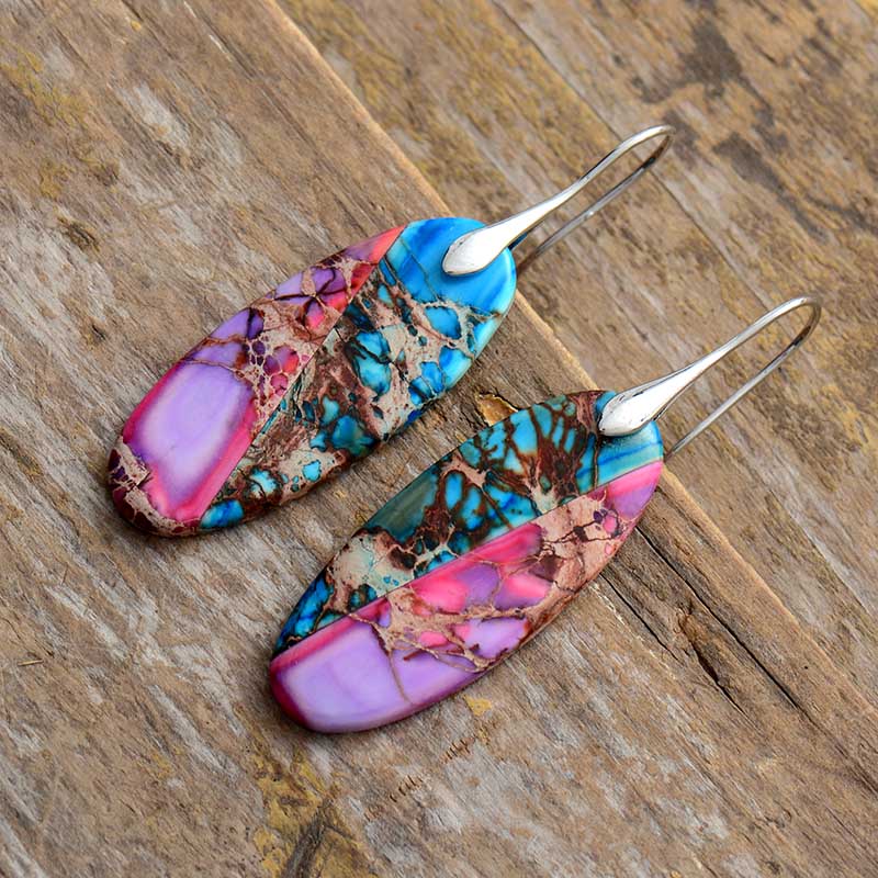Elemental Jasper Earrings - Luulink