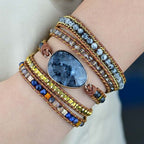 Ethereal Labradorite Wrap Bracelet - Luulink